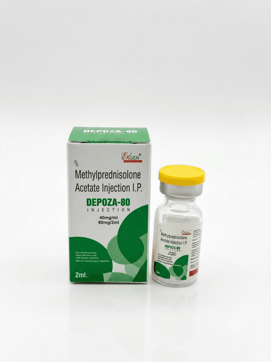 Depoza-80 — Methylprednisolone Acetate Injection I.P. 40 mg/ml (80 mg/2 ml)