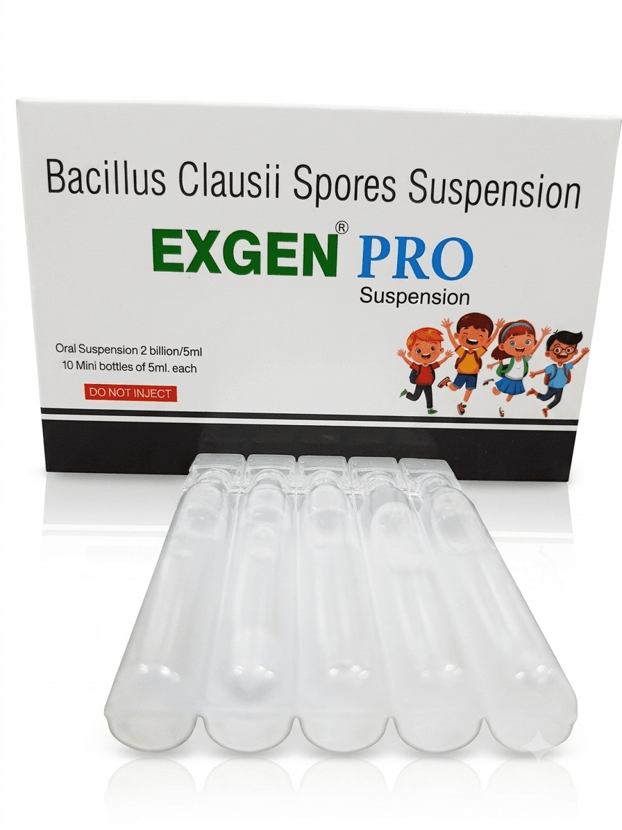 EXGEN PRO — Bacillus Clausii Spores Suspension 2 Billion / 5 ml