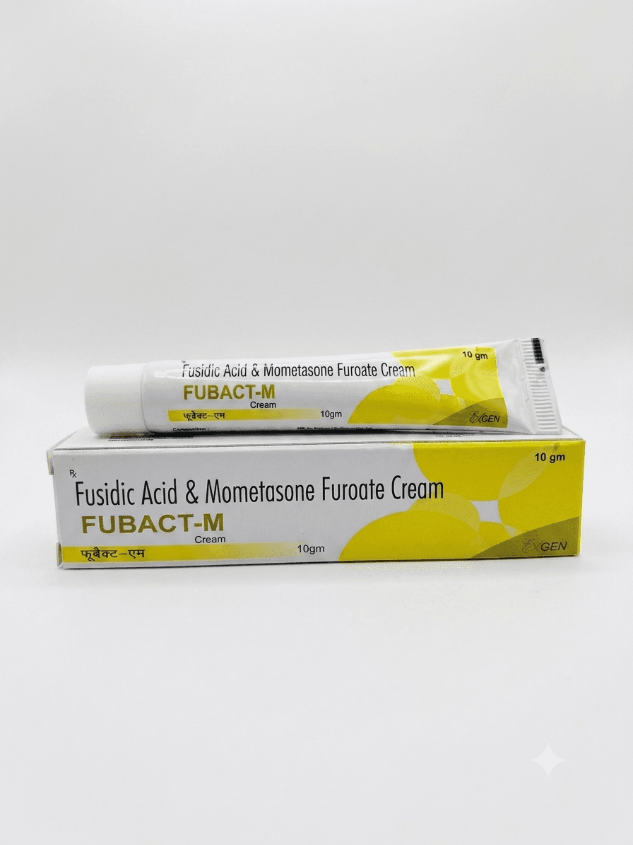 Fubact-M — Fusidic Acid & Mometasone Furoate Cream