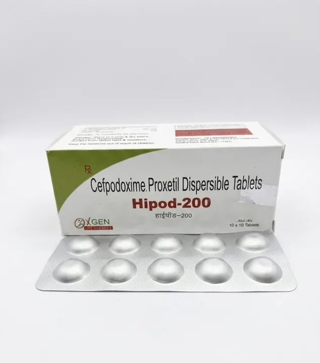 Hipod-200 — Cefpodoxime Proxetil Dispersible Tablets 200 mg