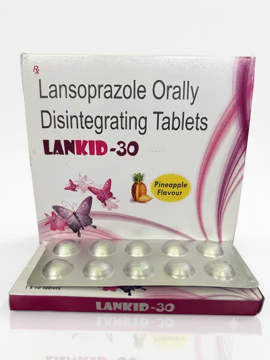 Lankid-30 — Lansoprazole Orally Disintegrating Tablets 30 mg — Pineapple Flavour