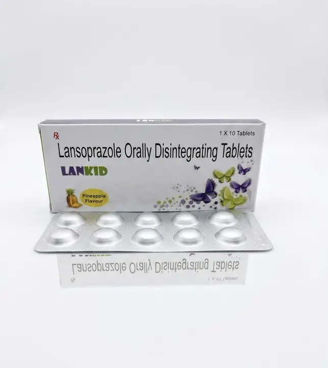 Lankid — Lansoprazole Orally Disintegrating Tablets — Pineapple Flavour
