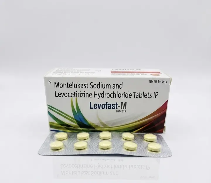 Levofast-M — Montelukast Sodium and Levocetirizine Hydrochloride Tablets IP