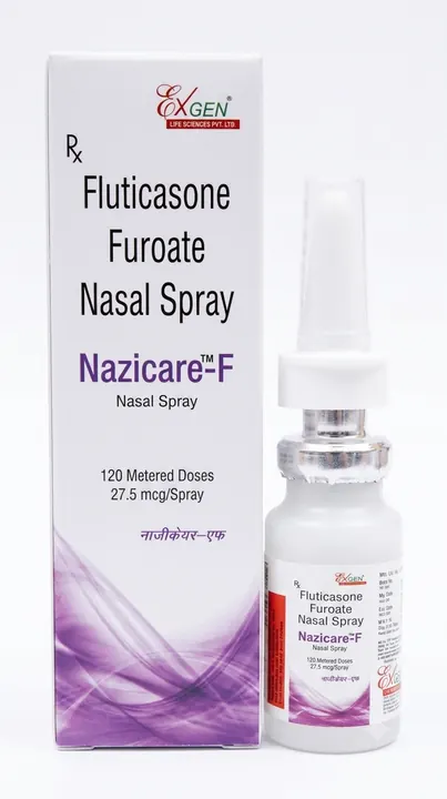 Nazicare-F — Fluticasone Furoate Nasal Spray — 120 Metered Doses, 27.5 mcg/Spray