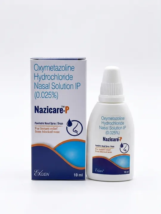 Nazicare-P — Oxymetazoline Hydrochloride Nasal Solution IP 0.025%